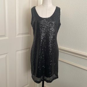 Rue21 Black Sequined Dress. New with tags